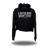 BEST SHIRT CROP HOODIE