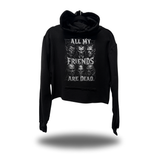 FRIENDS CROP HOODIE