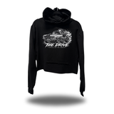 DRIVEN MUSCLE CROP HOODIE