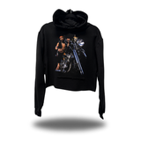 JIMMY RIDES CROP HOODIE
