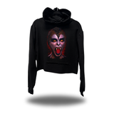80'S LADY SILVIA CROP HOODIE