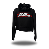 DRIVEN FEAR CROP HOODIE