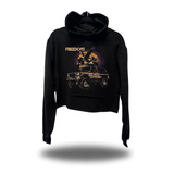 FREEDOM RIDE CROP HOODIE