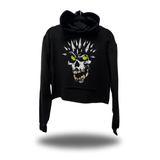 HOLLOW KING CROP HOODIE