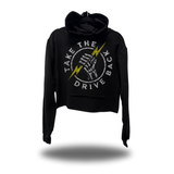 DRIVE BACK CROP HOODIE