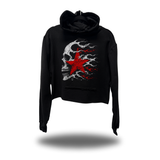 DRIVE STAR CROP HOODIE