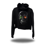 TOXIC VISION CROP HOODIE