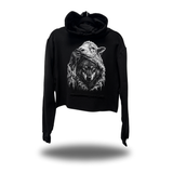 WOLF CROP HOODIE