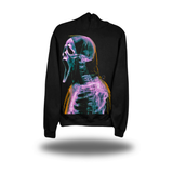GHOSTFACE SKELETON OVERSIZED PRINT HOODIE