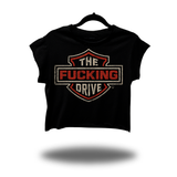 F*CKING DRIVE MUSCLE CROP TOP