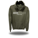 ABCDEF*CKYOU HOODIE MILITARY GREEN