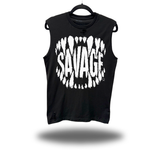 SAVAGE TEETH ROAD RASH MUSCLE TANK