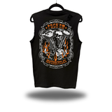 F*CK MOTORCYCLE ROAD RASH MUSCLE TANK