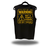 WARNING ROAD RASH MUSCLE TANK