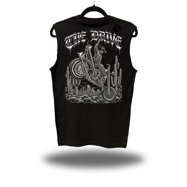 COWBOY RIDER ROAD RASH MUSCLE TANK