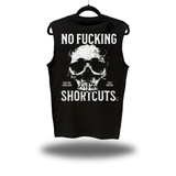 NO SHORTCUTS ROAD RASH MUSCLE TANK