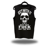 GET WITH IT ROAD RASH MUSCLE TANK