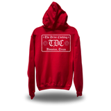 CROSS PATCH RED HOODIE