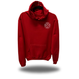 CROSS PATCH RED HOODIE