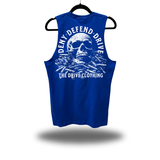DENY DEFEND ROYAL BLUE CLASSIC TANK TOP