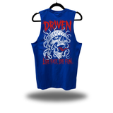 DIE FUN ROYAL BLUE CLASSIC TANK TOP