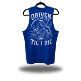 DIE REAPER ROYAL BLUE CLASSIC TANK TOP