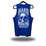 HARD WORKING ROYAL BLUE CLASSIC TANK TOP