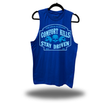 STAY DRIVEN ROYAL BLUE CLASSIC TANK TOP