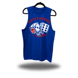 LIFE GAMBLE ROYAL BLUE CLASSIC TANK TOP