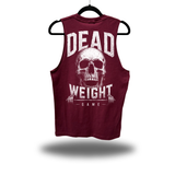 DEAD WEIGHT MAROON CLASSIC TANK TOP