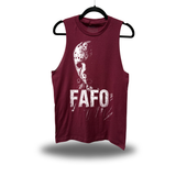 FAFO JASON MAROON CLASSIC TANK TOP