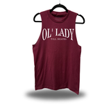 OL LADY MAROON CLASSIC TANK TOP