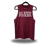 BAD MF MAROON CLASSIC TANK TOP