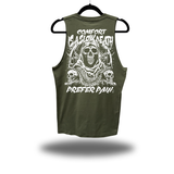 PREFER PAIN CLASSIC TANK TOP MILITARY GREEN