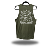 FREE DIE CLASSIC TANK TOP MILITARY GREEN