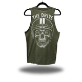 TOGETHER CLASSIC TANK TOP MILITARY GREEN