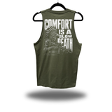 SLOW DEATH CLASSIC TANK TOP MILITARY GREEN
