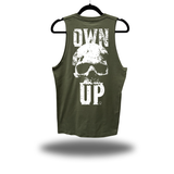 OWN UP CLASSIC TANK TOP MILITARY GREEN