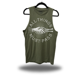 ALL PASS CLASSIC TANK TOP MILITARY GREEN