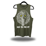 BACK OFF CLASSIC TANK TOP MILITARY GREEN