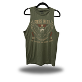 FREE BIRD CLASSIC TANK TOP MILITARY GREEN