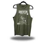 COMICS 3 CLASSIC TANK TOP MILITARY GREEN