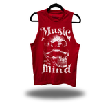 MUSIC MIND CLASSIC TANK TOP RED