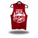 COMFORT SKULL CLASSIC TANK TOP RED