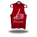 STILL ALIVE CLASSIC TANK TOP RED