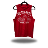 DRIVEN FREE CLASSIC TANK TOP RED