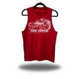 DRIVEN MUSCLE CLASSIC TANK TOP RED