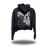 SLOW DEATH CROP HOODIE