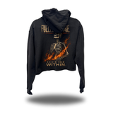 FROM WITHIN CROP HOODIE