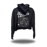 DEATH CHOPPER CROP HOODIE